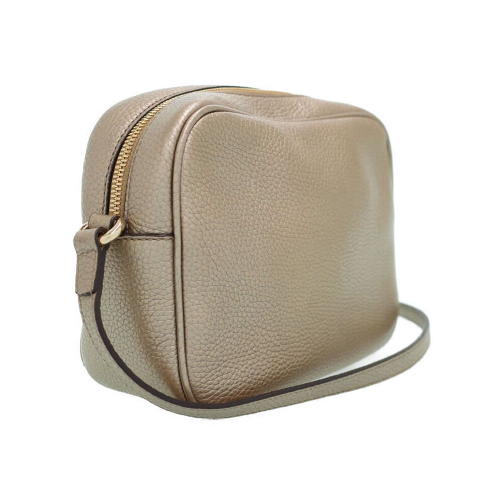 Gucci Soho Pebbled Bag Leather Crossbody Disco